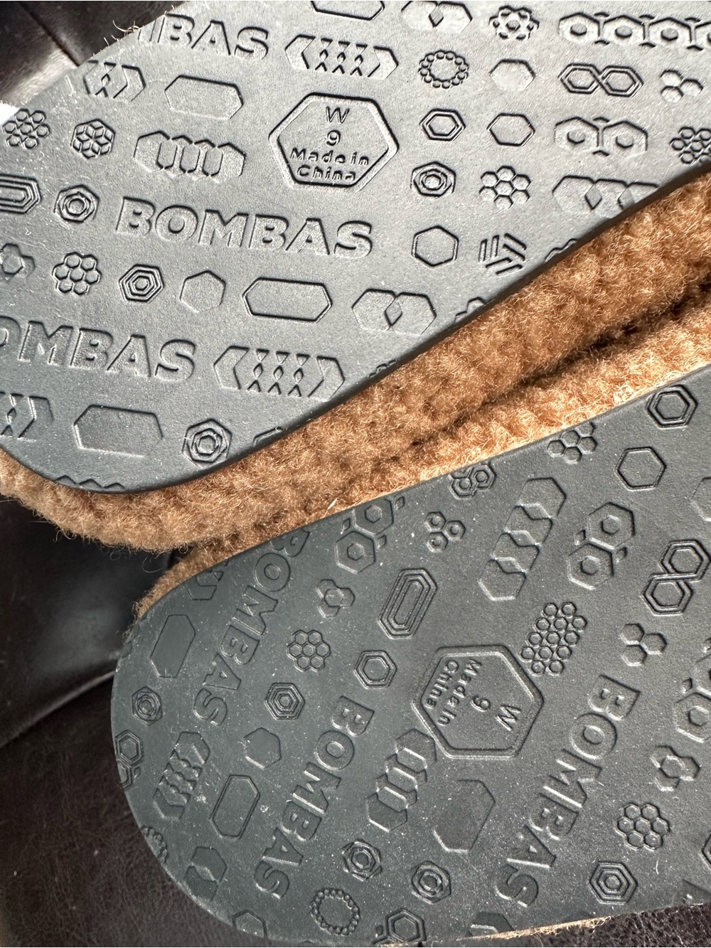 BOMBAS Sunday Slippers ! W Size 9 - Picture 4 of 6